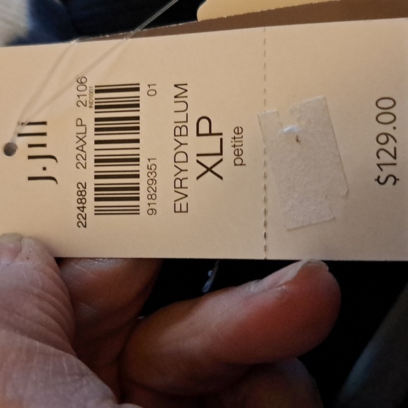 Pure Jill Dip Dyed Sleeveless Tie Tied Sundress Size Xl P - Picture 6 of 6